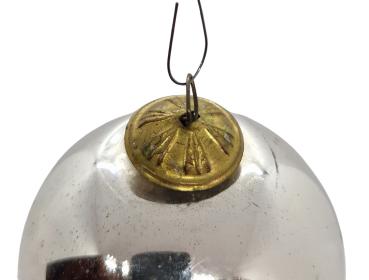Silver Biedermeier Kugel (7 cm)