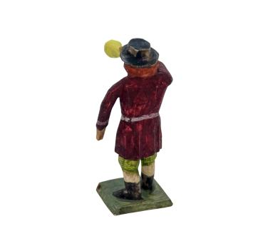 Grulich nativity figure " Shepherd with flute " (5 cm)