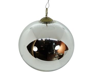 Preview: Silver Biedermeier Kugel (10 cm)
