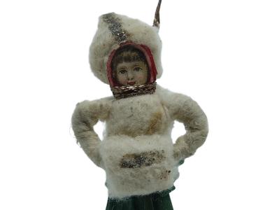 Mädchen mit Muff, ~ 1900