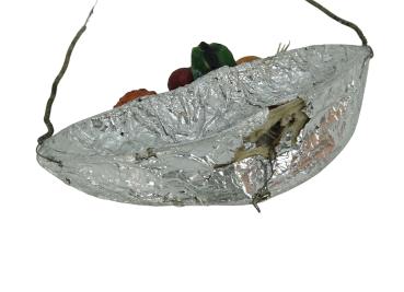 Sebnitz Ornament Fruit Basket, ca. 1900