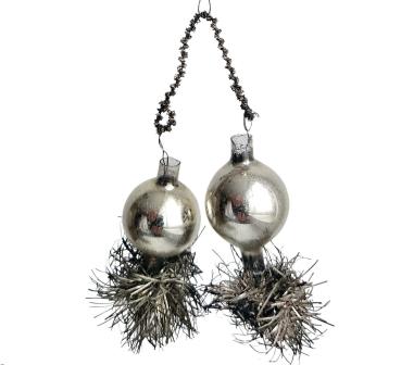 Glass Ornament, Gablonz ca. 1920