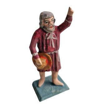 Grulich nativity figure " Shepherd "  (7 cm)