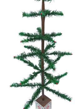 Gansfederbaum / Federbaum,  90 cm, ca. 1930