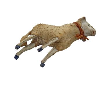 Preview: German putz wooly sheep, ~ 1920