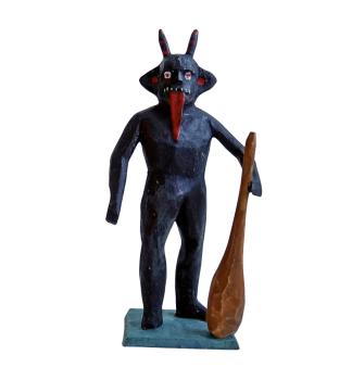 Krampus / Teufel mit Keule (10 cm)