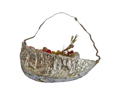 Sebnitzer Früchtekörbchen um 1900