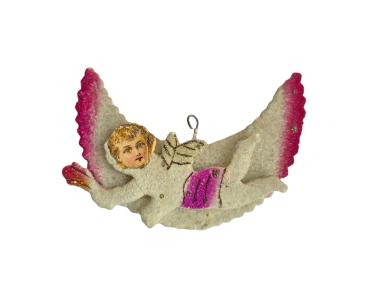 Kartonornament mit Engel um 1930