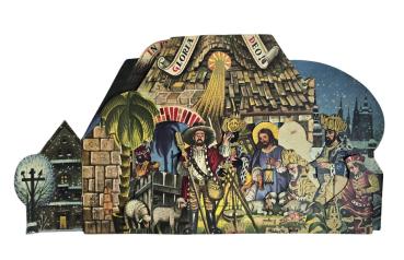 Weihnachtskrippe POP UP - Vojtech Kubasta 1972
