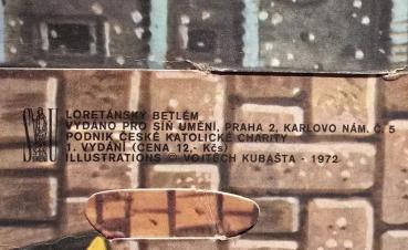 Weihnachtskrippe POP UP - Vojtech Kubasta 1972