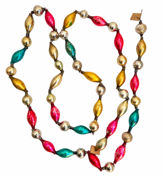 Glass Bead Garland, ca. 150 cm, around 1920
