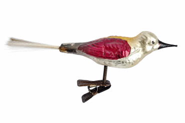 Preview: Lauscha song bird on clip