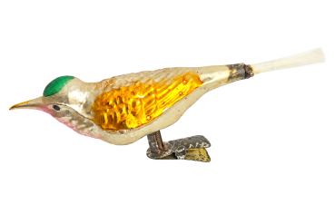Preview: Lauscha song bird on clip