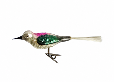 Lauscha song bird on clip