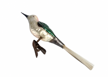 Preview: Lauscha song bird on clip