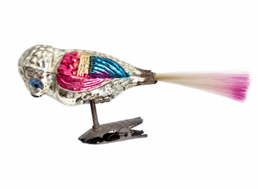 Preview: Glass ornament, owl, lauscha around 1910