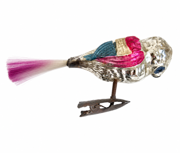 Preview: Glass ornament, owl, lauscha around 1910