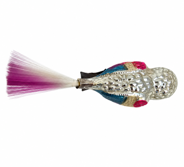 Preview: Glass ornament, owl, lauscha around 1910