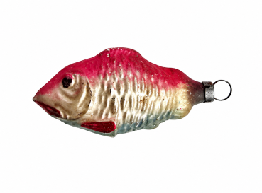 Glasornament Fisch, um 1920