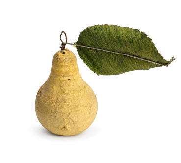 Preview: Spun cotton pear / fruit around 1920