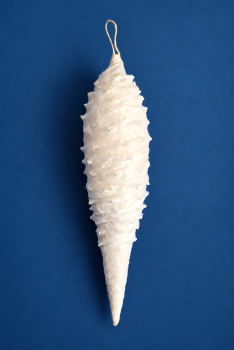 Spun cotton Icicle, ca. 1900
