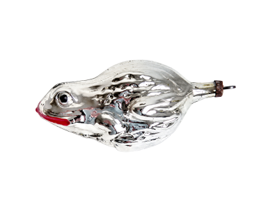 Glasornament Frosch um 1930