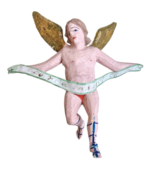 Angel of Annunciation, 19th century  (10 cm)