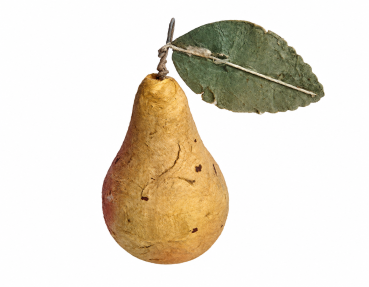 Preview: Spun cotton pear / fruit around 1920