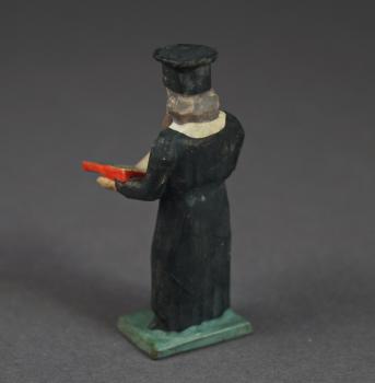 Grulicher Krippenfigur " Priester mit Buch " (5 cm)