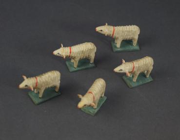 5 Grulicher Schafe - Krippentiere