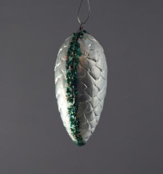Cardboard Ornament, Pine Cone ~1930