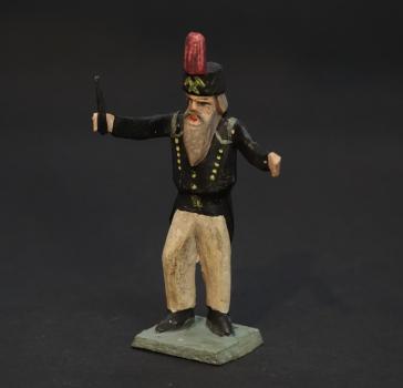 Grulicher Krippenfigur " Bergmann / Musikant / Dirigent " (7 cm)