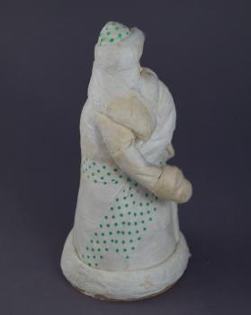 Alter Weihnachtsmann / Nikolaus aus Watte / Väterchen Frost - Russland