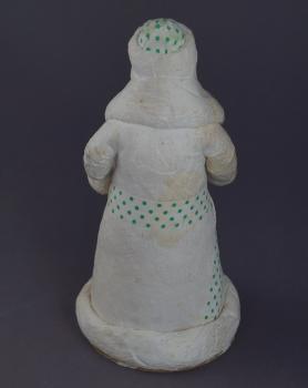 Alter Weihnachtsmann / Nikolaus aus Watte / Väterchen Frost - Russland