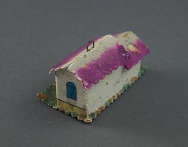 Cardboard ornament House, ca. 1940