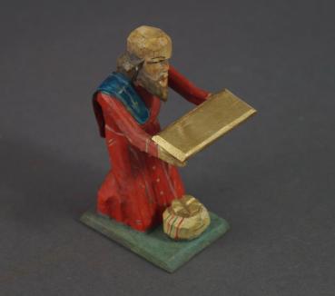 Grulich nativity figure - "Holy King Melchior" 10 cm)