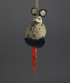 Mickey Mouse with Rabbit fur and Chenille, ca. 1930