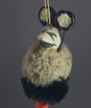 Mickey Mouse with Rabbit fur and Chenille, ca. 1930