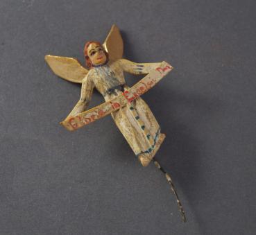 Grulicher Krippenfigur "Verkündigungsengel" (5 cm)