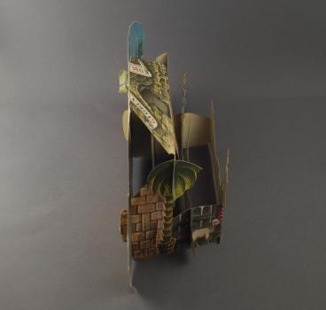 Cardboard Pop-up Nativity Scene - Vojtech Kubasta 1972