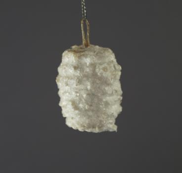 Spun cotton ornament, ca. 1900