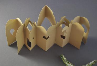 Cardboard Pop-up Nativity Scene, ~ 1965