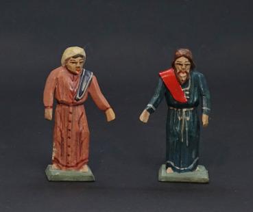 Grulicher Krippenfigur " Maria und Josef " (7 cm)