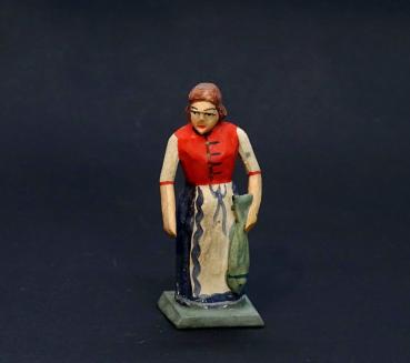 Grulich nativity figure " Women with Fish " (7 cm)