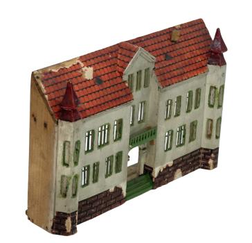Gebäude Rathaus für eine Krippe,  19. Jh.