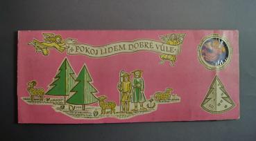 Cardboard Pop-up Nativity Scene - Marie Nekolova 1969