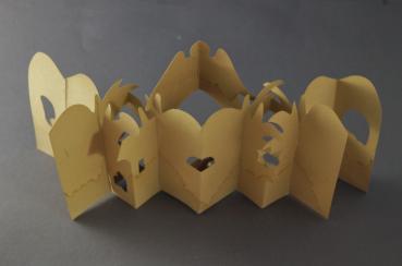 Cardboard Pop-up Nativity Scene, Vojtech Kubasta, ~ 1968