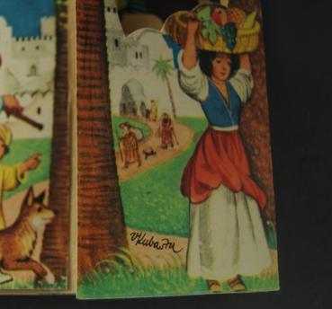Cardboard Pop-up Nativity Scene, Vojtech Kubasta, ~ 1968