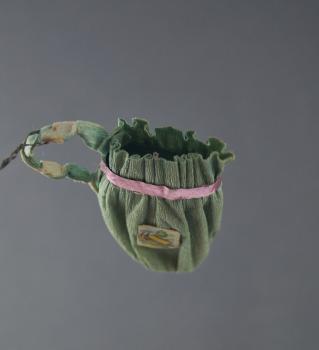 Crepe paper Candy basket ~ 1920