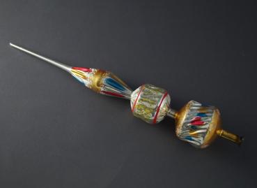 Christbaumspitze aus Glas
